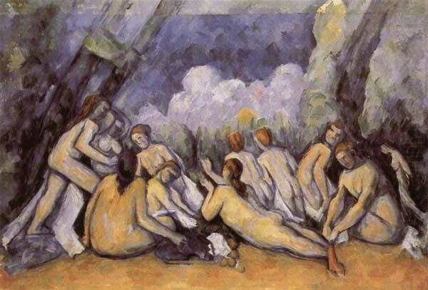 The Large Bathers, Paul Cezanne